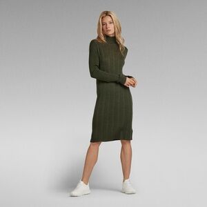 NWT - G-Star Rib Mock Knitted Dress